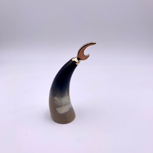 Sacacorchos de botella de vino de acero inoxidable con logotipo personalizado y abridor de cuerno de lujo multifunción Abridores de botellas de vino de metal Diseño único - Product Image 4