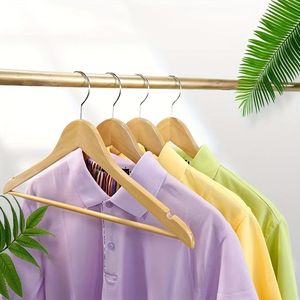SOLID WOOD NON SLIP Clothes Hanger for Wardrobe Bathroom Living Room Cloth Organizing - Product Image 5