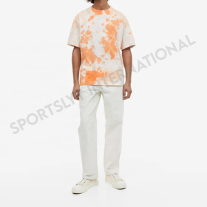 เสื้อยืดผู้ชายซักด้วยกรดแบบลำลองผ้าคอตตอนไฮสตรีทฮิปฮอปสไตล์วินเทจผ้า100% โลโก้สีดำโอเวอร์ไซส์220กรัมผ้าไหมร้อน - Product Image 4