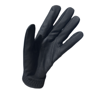 Gant de golf en cuir véritable Cabretta de haute qualité pour femmes et hommes respirant avec impression de sport de dos en silicone Spandex - Product Image 5