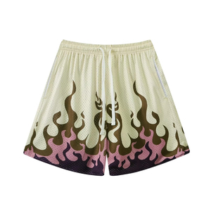 กางเกงขาสั้นผ้าโพลีเอสเตอร์สำหรับผู้ชายกางเกงขาสั้นสำหรับเล่นบาสเก็ตบอลมีกระเป๋าใส่ได้ทั้งชายและหญิงสั่งทำโลโก้ได้ - Product Image 6