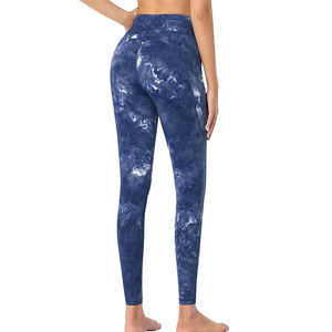 Leggings transpirables al por mayor de cintura alta deportes entrenamiento Yoga pantalones Leggings mujeres suave gimnasio Fitness Leggings - Product Image 3