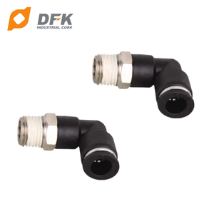 Raccord coudé à vide pneumatique DFK pièces pneumatiques de haute qualité - Product Image 5