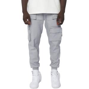 Pantalon cargo en denim délavé ample de style Y2K Hip Hop haut de gamme pour hommes avec poches - Product Image 5