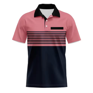 Nuevos fabricantes de ropa de diseñador, Polo personalizado, polo 100% algodón, polo, ropa informal, Polo de manga corta para fitness - Product Image 1