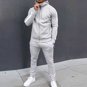 Stitchmode Made alta calidad logotipo personalizado chándal slim fit Jogger set hombres chándal conjuntos gimnasio deportes chándal - Product Image 4