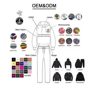 Premium Streetwear Custom Dtg Printed Mens Cotton Polyester Breathable Graphic Hoodie <b>for</b> Men - Product Image 4