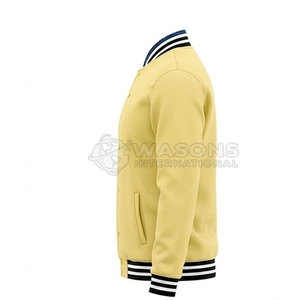 Blouson universitaire élégant pour homme en tissu respirant, léger et tendance, style streetwear 2026 - Product Image 4