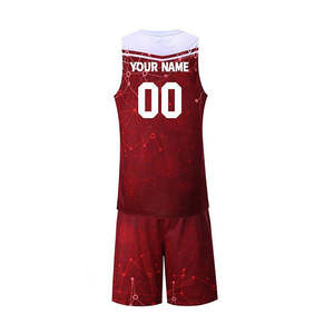 Pantalones cortos de baloncesto de verano BSCI personalizados para adultos de talla grande, uniforme de malla transpirable, diseño de sublimación impreso, equipo personalizado - Product Image 3
