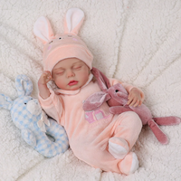 Poupée Reborn en vinyle Babeside de 12 pouces, compagnon émotionnel réalistes pour bébés filles, jouet doux, poupée de mode
