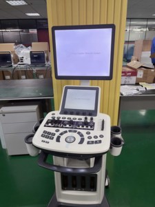 Venta caliente Hospital carro móvil con ultrasonido Doppler color + convexo MSLCU46 - Product Image 2