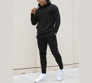 Chándal Deportivo con Capucha para Hombre, Estampado, de Secado Rápido, Suave, 100% Algodón, Antiolor, Estilo Urbano, Envío Global - Product Image 2