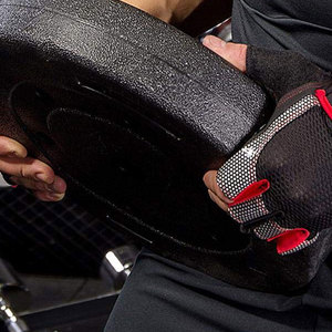 High Quality Customized Half-Finger Leather Fitness Gloves Adjustable Wrist <b>Strap</b> Unique Design for Unisex Weight Lifting Safety - Product Image 4