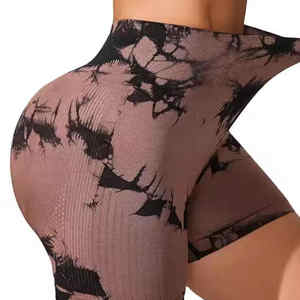 Shorts Women Yoga Shorts High Waist Seamless Tight Wholesale Push up Running Fitness <b>leggings</b>, Seamless, High Waist - Product Image 2