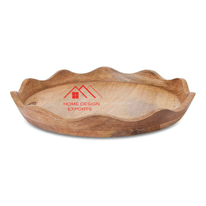 Venta caliente diseño Premium tallado a mano decorativo último diseño plato de Chocolate para fiestas plato - Product Image 2