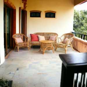 Nouveauté Ensemble de meubles d'intérieur et d'extérieur modernes de luxe Ensemble de canapés cannés 5 places avec table Ensemble de canapés meubles de jardin et de patio - Product Image 6