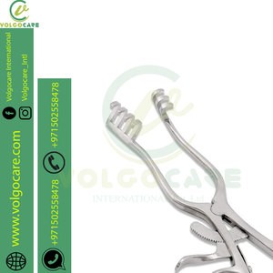 Retractor de disección Premium Weitlaner Manual 5,5 pulgadas. (13,97 Cm) Blunt 3x4 Prong Quirúrgico Veterinario ENT Acero Inoxidable - Product Image 3