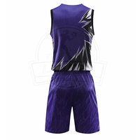 Penjualan Langsung Pabrik Jersey Basket Pria Terbaru Ukuran Besar Bahan Bernapas Cepat Kering Polos Berwarna 100% Poliester