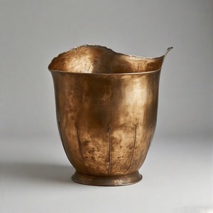 ModAlu Bin estilo hecho a mano Metal Net cubo de basura de alta calidad interior cesta de almacenamiento de residuos caja Estructura de pie en venta al por mayor - Product Image 4