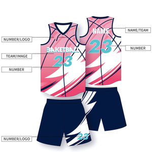 ชุดบาสเก็ตบอลผู้ใหญ่ไซส์ใหญ่แบบระบายอากาศได้ดี ซับเหงื่อ แห้งเร็ว ขายส่ง ฤดูร้อน สไตล์วินเทจ - Product Image 5