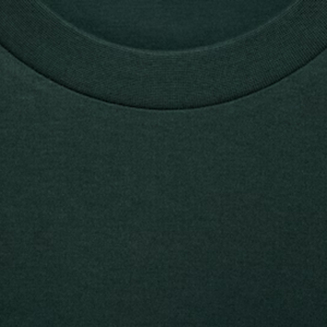 T-shirt personnalisé uni et lourd T-shirt de luxe T-shirt vierge à col montant et logo avec impression personnalisée T-shirt oversize pour hommes - Product Image 2