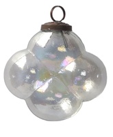 Moon Star Exports Weihnachtsbaum Glas-Kristallklare Bestickte Perlen-Pailletten Anpassbare Farbe Moderne Hängende Ornamente