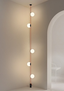 Sphère d'éclairage sur rail à LED 10W DC48V 4000K Système d'éclairage sur rail en tissu moderne tissé décoratif Nouvelle ceinture magnétique intérieure - Product Image 3