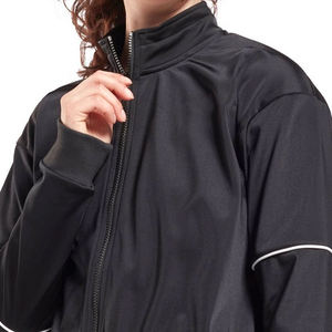 Meilleures ventes Ensemble de survêtement zippé 100% coton Vêtements d'hiver 2 pièces de style décontracté avec logo personnalisé Motif solide écologique - Product Image 5