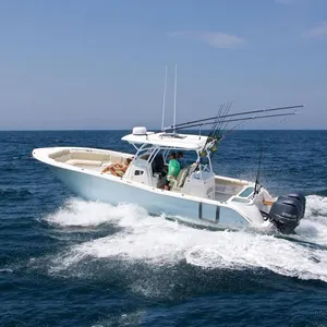 Console centrale côtière, faisceau expansif, bateau à grande vitesse en aluminium, Yacht pour croisière familiale