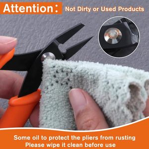 Pince à bijoux professionnelle en acier au carbone pour enlever la barre à ressort de montre et outil de fabrication de bijoux - Product Image 5