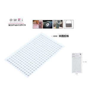 Petits autocollants décoratifs diamants blancs - Product Image 1