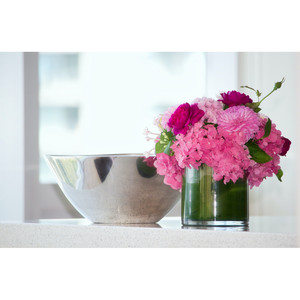 VCY0303 - Cylinder Glass <b>Vase</b> - 3 x 3 - Product Image 3
