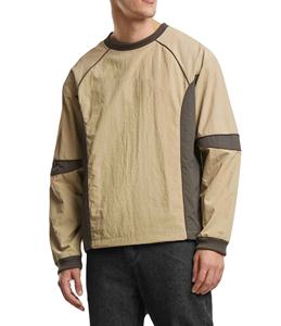 High Quality Custom Men's Nylon Crinkle Golf Pullover Windbreaker For Men - Product Image 4