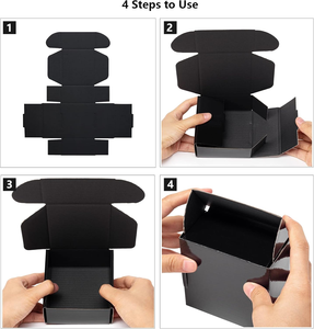 Cajas de Cartón Reciclables para Avión, Papel Kraft, Tamaño, Color y Logotipo Personalizables, para Cosméticos, Artículos de Tocador, Joyería, Accesorios, Regalos y Manualidades - Product Image 5