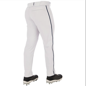 Pantalon de baseball pour jeunes OEM vente en gros tissu extensible respirant évacuation de l'humidité conception durable logo personnalisé vêtements de sport pour hommes - Product Image 4
