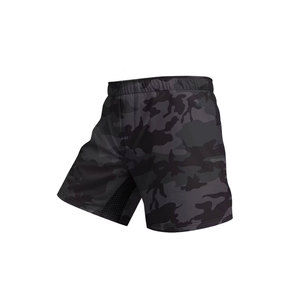 Wholesale Custom Made MMA Rashguard Sports Compression Shirt <b>Shorts</b> Sets <b>Men</b> UPF50 Anti-UV Training Grappling Leggings - Product Image 4