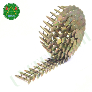 Clous de toiture en acier de 1 à 1/4 pouces, conception de bobine de 7200 pièces avec anneau à tête plate/à carreaux/tige lisse pour les projets de toiture du Vietnam - Product Image 2