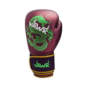 Gants de boxe en cuir à lacets, disponibles en différentes couleurs, pour l'entraînement professionnel, pour hommes. - Product Image 4