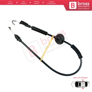 BDP74ล็อคประตูด้านในสลักสายเคเบิลด้านหลังประตูสำหรับ Passat B5 3B5 3B2 B5.5 GP 3B3 3BG 3B6 1996-2005 3B0839085F - Product Image 2