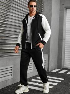 ชุดวอร์มสำหรับผู้ชายผ้าฝ้าย100% ดีไซน์ใหม่ล่าสุด2024ออกแบบได้ตามต้องการ - Product Image 6