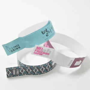 [AnyWristband] Bracelet d'événement personnalisé imperméable pour billet de boisson, bracelet de coupon Yupo, bracelet détachable - Product Image 2