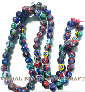 Hot Selling DIY Jewelry Making Bulk Handmade 4mm/6mm/8mm Chevron Spacer Mixed Colors <b>Glass</b> <b>Crystal</b> <b>Lampwork</b> <b>Beads</b> - Product Image 2
