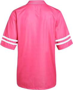 Maillots de football scolaire à manches courtes personnalisés tissu maillé respirant OEM sublimation et broderie pour les équipes sportives de jeunes - Product Image 2