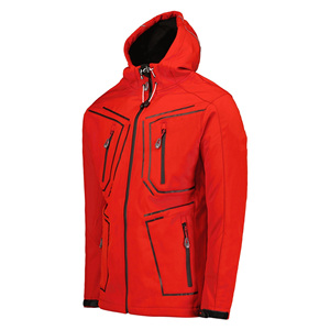 Nouveau Hiver Spécial Hommes Activewear À Capuche Softshell Zipper Veste Classique Respirant Lourd Outwear Élastique Poignets Veste - Product Image 4