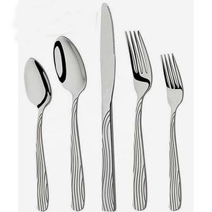 Cuchillo de acero inoxidable de estilo europeo de alta venta, tenedor y cuchara, cubiertos, artículos para el hogar, cubiertos sólidos, juego de cubiertos para restaurante - Product Image 4