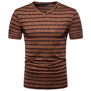 New custom design High quality <b>V</b> <b>Neck</b> <b>Men</b> <b>t</b> <b>shirt</b> Custom Printed Short Sleeves <b>V</b> <b>neck</b> <b>T</b> <b>Shirts</b> 100% cotton breathable <b>t</b> <b>shirts</b> - Product Image 3