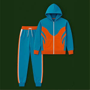 Ensemble de survêtement pour hommes et femmes, confortable, coupe ajustée, survêtement de jogging durable, survêtements de sport en gros, approvisionnement OEM - Product Image 2