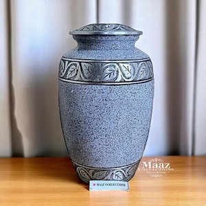 Urna de cremación de recuerdo de Metal de latón de aluminio personalizada de alta calidad Nuevos suministros funerarios para urnas de fichas de cremación de cenizas humanas - Product Image 2