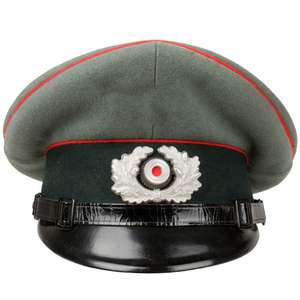 Casquettes d'officier de haute qualité fabriquées au Pakistan avec logo brodé, casquettes d'officier personnalisées, nouveau design - Product Image 1
