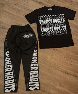 เสื้อผ้าผู้ชายสำหรับฤดูหนาว สวมใส่สบาย น้ำหนักเบา กันลม ทรงหลวม คอวี แขนสั้น ดีไซน์ชายเสื้อผ่าข้าง ไซส์ใหญ่ - Product Image 5